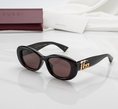 NEW Gucci GG1829SK-002 Sunglasses 53mm 100% Authentic | eBay