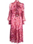 Zimmermann Kaleidoscope Tie Neck Gown/Midi long dress,NWT size 2 (US8),STUNNING!