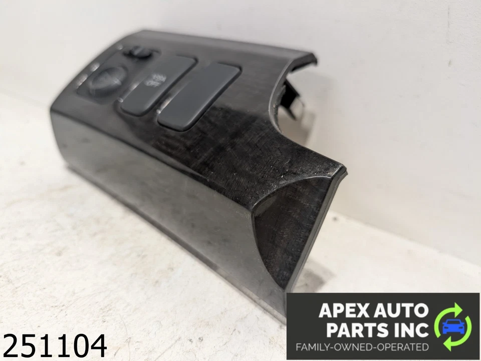 OEM 2007 Acura MDX 3.7L Mirror Switch Dash Trim Panel Driver Side - Imagem 3 de 4