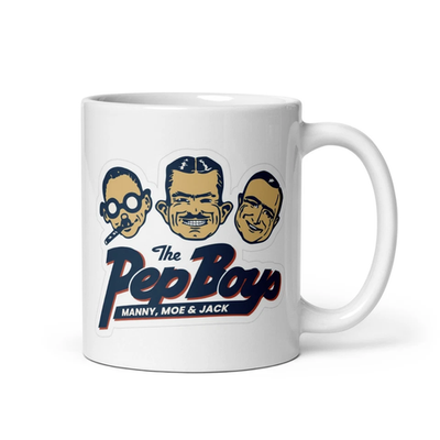 #ad Pep Boys Coffee Tea Ceramic Mug $10.00