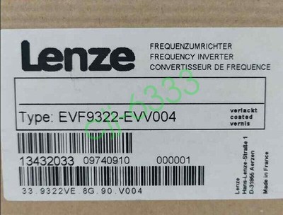 EVF9322-EVV004 NEW LENZE EVF9322EVV004 INVERTER With Safety Relay Terminal