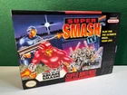 Super Smash T.V. (Super Nintendo SNES, 1992) NEAR MINT BOX & Contents! Authentic
