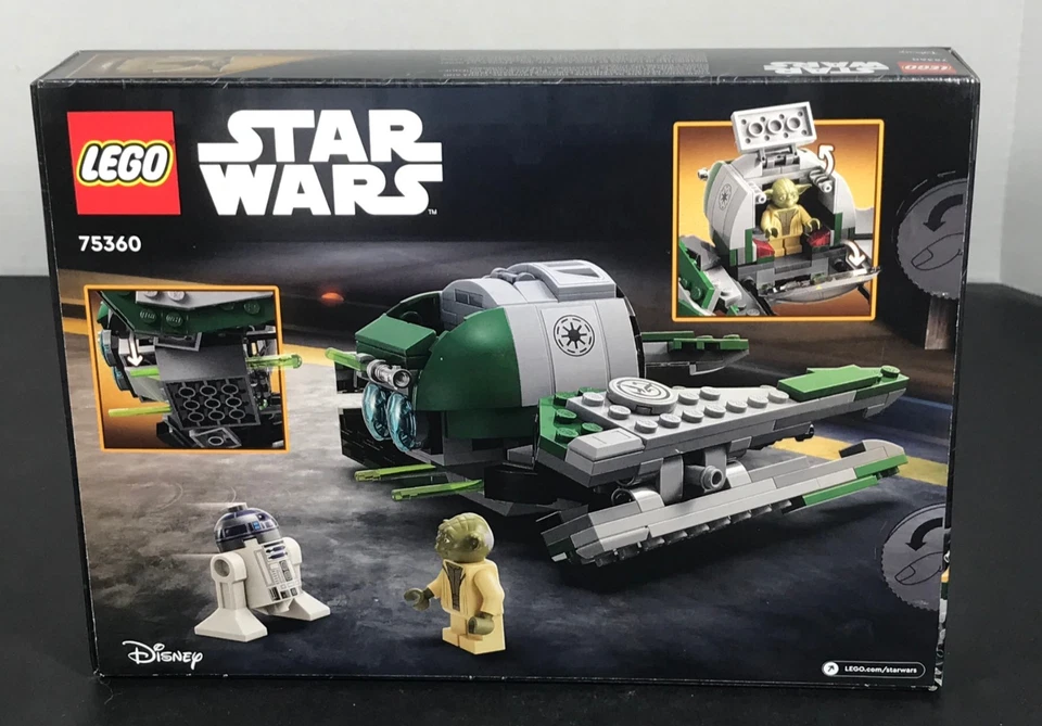 LEGO Star Wars YODA'S JEDI STARFIGHTER 75360 R2-D2 Clone Wars SEALED New - Image 2 of 4