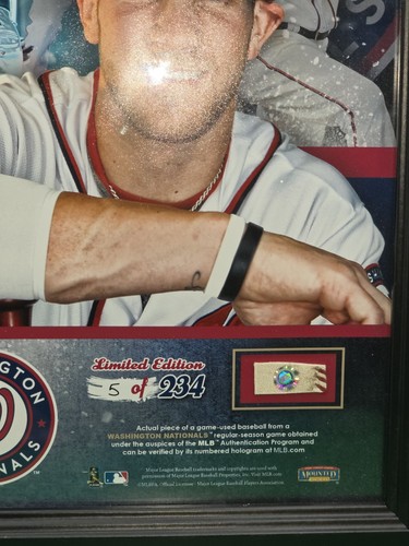 RARE BRYCE HARPER 2012 NL ROOKIE OF THE YEAR FRAMED MASTERPIECE – LIMITED... - Picture 6 of 8