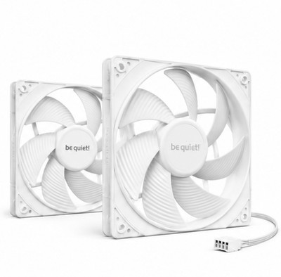 2 pack be quiet! SILENT WINGS PRO 4 - 140mm PWM White(BL119) Brand New