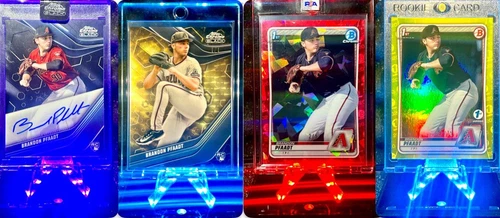 🔥⚾️ BRANDON PFAADT Rookie Auto SUPERFRACTOR 1/1 2020 1st Bowman Chrome RED /5