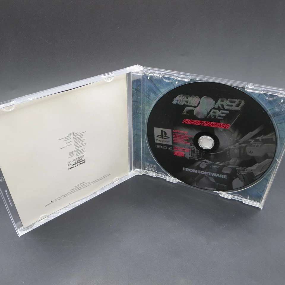 Armored Core Project Phantasma PS1 with Spine PlayStation 1 Japanese Version - Image 3 of 4