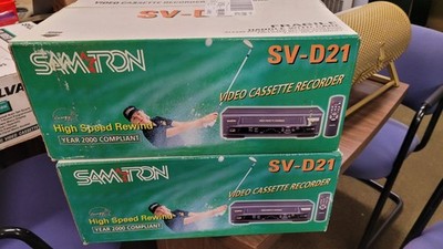 Samtron SV-D21 VCR ''Brand New'' IN BOX. ''OLD STOCK'' 2 Units Available 