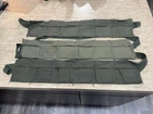 Lot of 3 MILITARY M1 M-1 GARAND BANDOLEER WW2 type Vietnam era marked w/ inserts