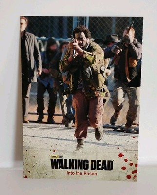 The Walking Dead Cryptozoic Season 3 Trading Card #64 Into the Prison