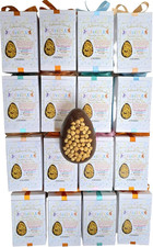 Càversa Mini Uovo Di Pasqua 130G Con Nocciole Intere – Cioccolato Fondente Nocci