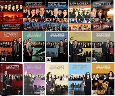 Law & Order SVU Special Victims Unit Ultimate Collection Seasons 1-15 DVD SEALED