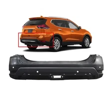 Bumper Cover for Nissan Rogue 2019-2020 NI1100334 Rear Primed