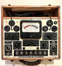 Vintage Precision Apparatus Series 700-B Tube Tester in Wood Case