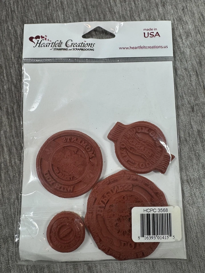 Juego de estampillas precortadas Heartfelt Creations Moments With You HCPC 3568 hechas en EE. UU. Foto 2 de 3
