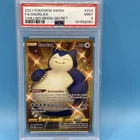 2021 Pokemon SWSH Chilling Reign Secret #224 FA Snorlax PSA 9