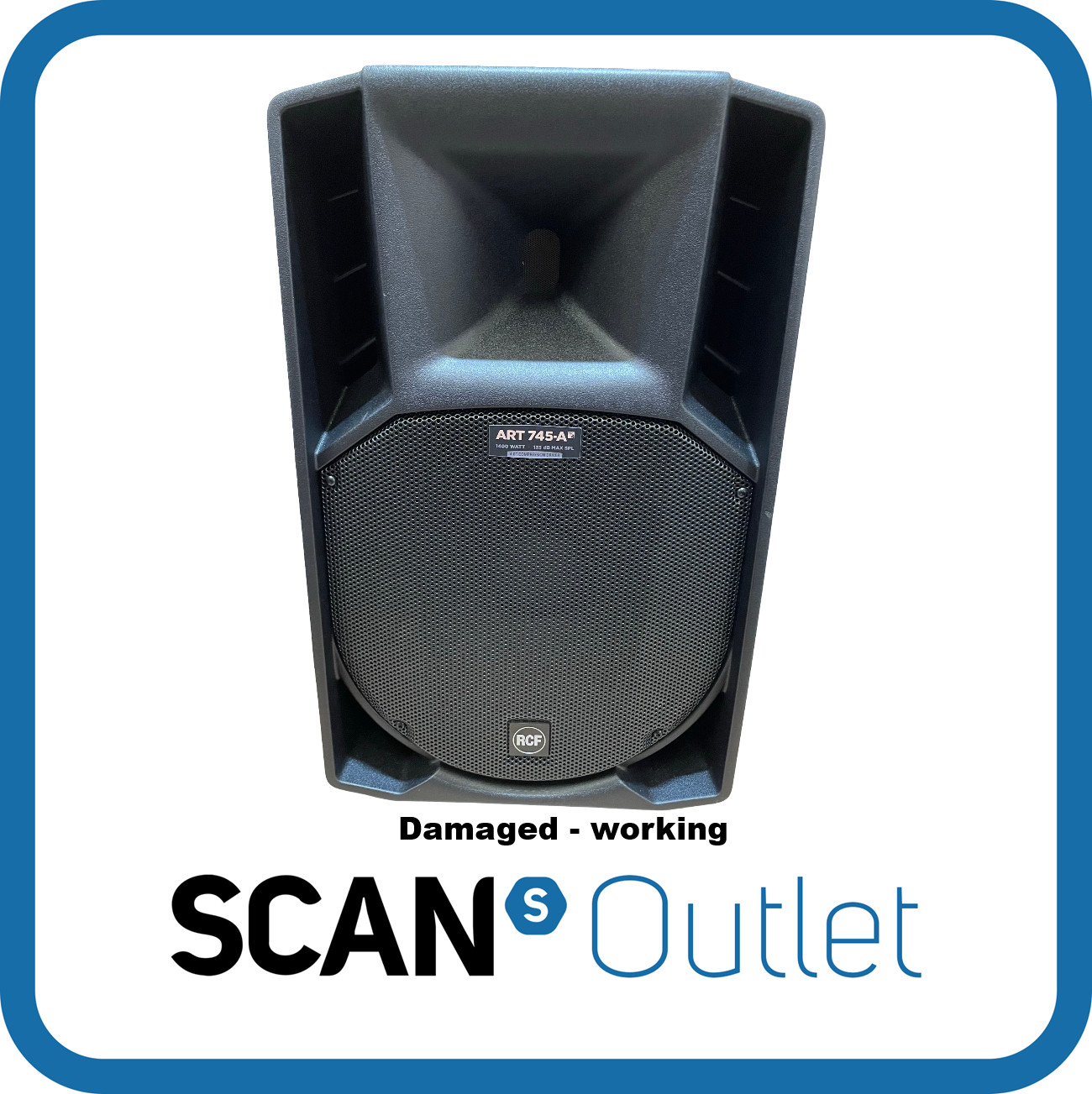 RCF - ART 745-A MK4 - 15"" 2-Way 1400W Active Speaker