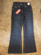 NWT Gymboree MOUNTAIN CABIN Flare denim blue jeans Adjustable waist Girls 10