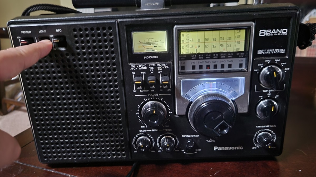 Panasonic RF-2200 RF-2200BS Radio Restoration, Update Panasonic RF-2200 RF-2200BS Radio Restoration, Update