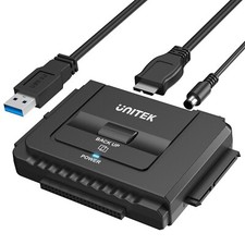 Unitek USB 3.0 to IDE and SATA Converter External Hard Drive Adapter Kit for ...