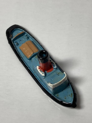 Tri-ang Ships Minic Tug 12-M731 1:1200 Scale RARE Early Hollow Funnel Version - Picture 2 of 8
