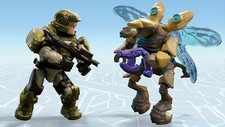 Marine #2 & Drone From Mega Construx - Halo Heroes UNSC Marine Defense GTF67