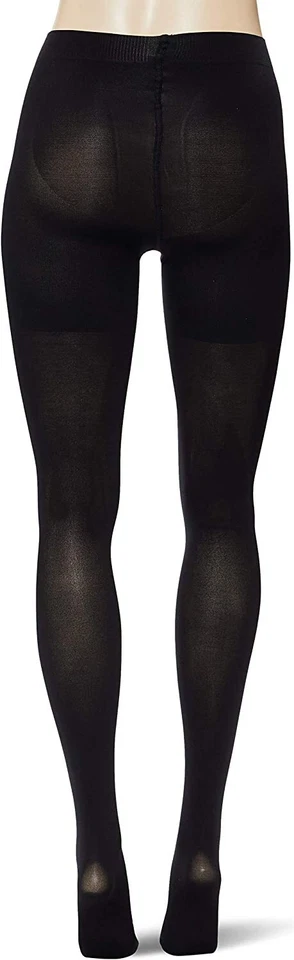 Женские черные непрозрачные колготки Calvin Klein - полностью непрозрачные 80 или 100 денье - Изображение 4 из 4