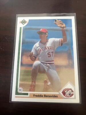 1991 Upper Deck Final Edition Freddie Benavides RC Rookie #32F Cincinnati Reds 