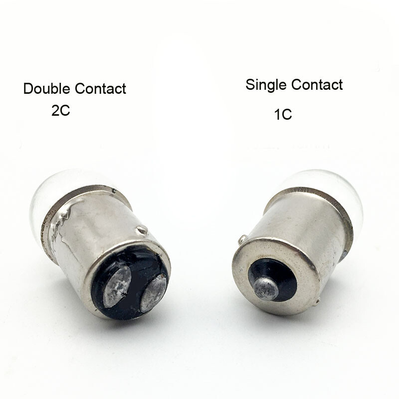 B15 Bayonet LED Warning Light Bulb 5W Single/Double Contacts - Foto 3