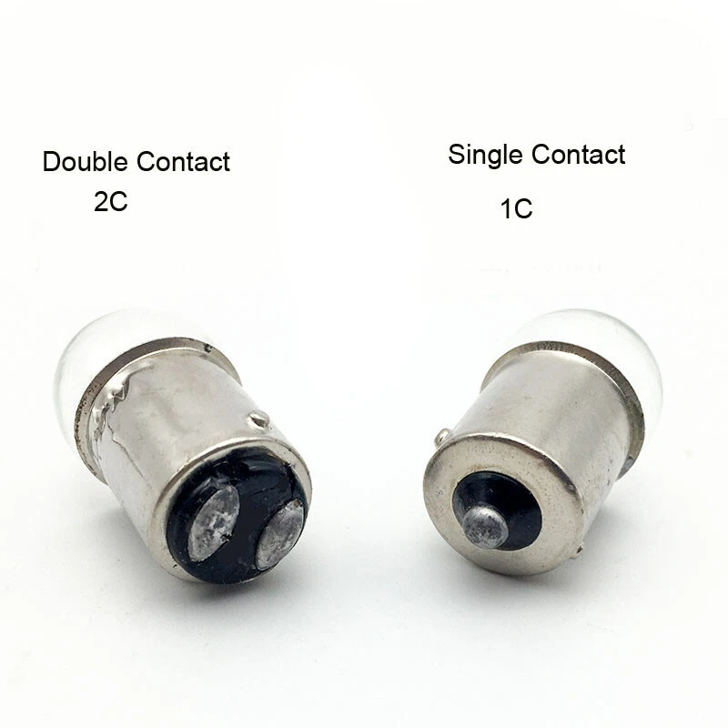 Indicator Light Bulb B15 Round Head 6V 8W/12V 5W/12V 10W/24V 5W/24V 10W/30V5-10W - Image 2 of 4