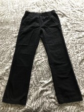 The Children's Place Boys Pull-On Black Pants Size 12 