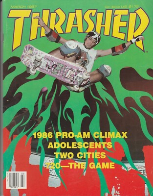 80s Seize Control Thrasher Magazine サイズL 80s Seize Control Thrasher Magazine サイズL THRASHER