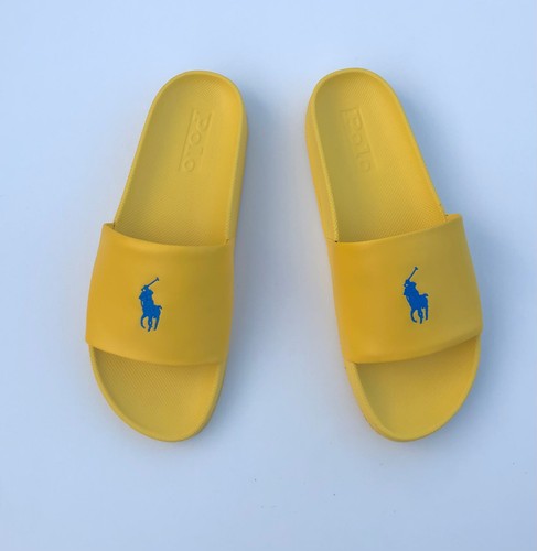 NEW Polo Ralph Lauren Cayson Big Pony Spell Out Bear Floral Tiffany Sandal Slide - Picture 67 of 82