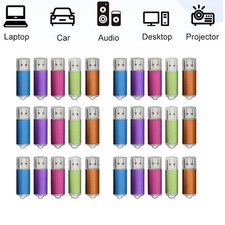 2GB 4GB 8GB 16GB 32GB 64GB Lot USB 2.0 Flash Drive Memory Stick Thumb Drives