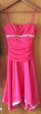City Studio Juniors Coral Pink Evening Formal Gown Prom Dress Size Large