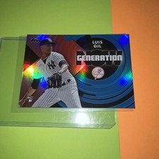 2022 Topps Rookie SSP Luis Gil #’d 7/10 Generation Now #GN-47 Yankees 1:31,518