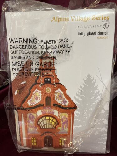 Dept 56 Alpine Village HOLY GHOST CHURCH 6000565 - Afbeelding 1 van 1