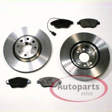 Für Citroen C5 - Bremsscheiben Bremsen Bremsbeläge Warnkabel für vorne Vorderach