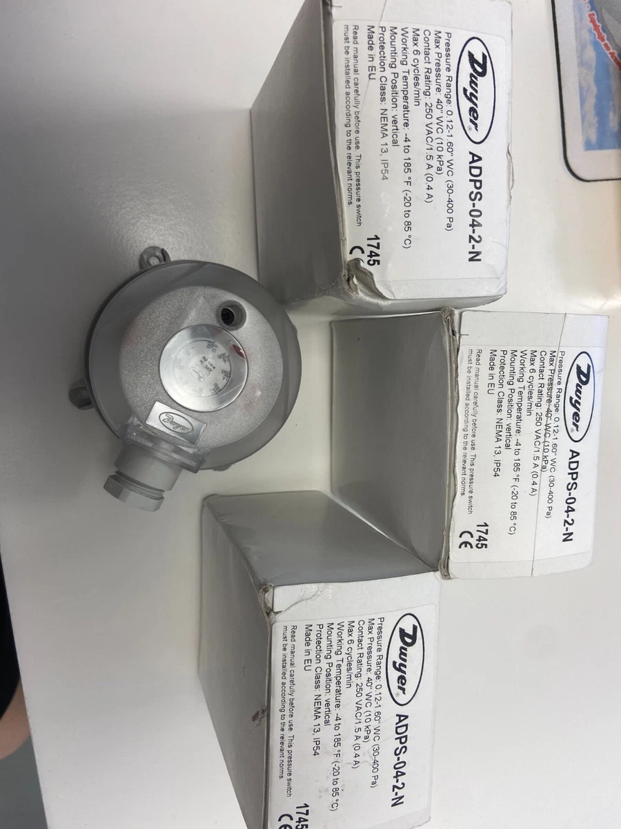 Dwyer ADPS032N Adjustable Differential Pressure Switch, 50 OFF