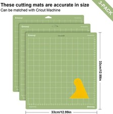 Cutting Mat for Cricut Maker/Explore Air 2/Air/One 3pcs, 12x12 Inch adhesive