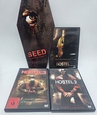 Seed Limited Edition inklusive CD Soundtrack + Hostel 1-3 DVD Horror Filme Top 