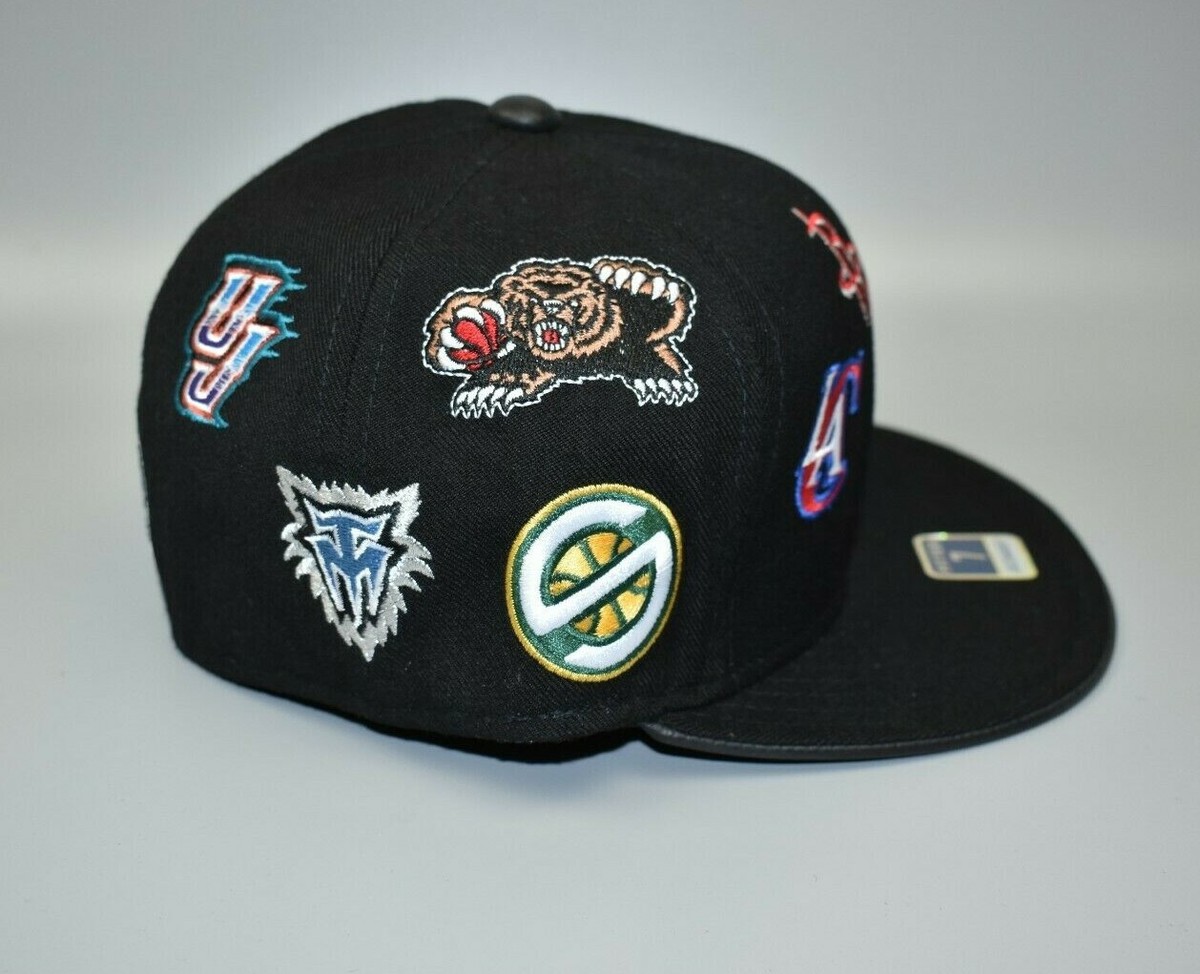 NBA Western Conference キャップ Reebok NBA Western Conference Team Logo Patches Fitted Cap