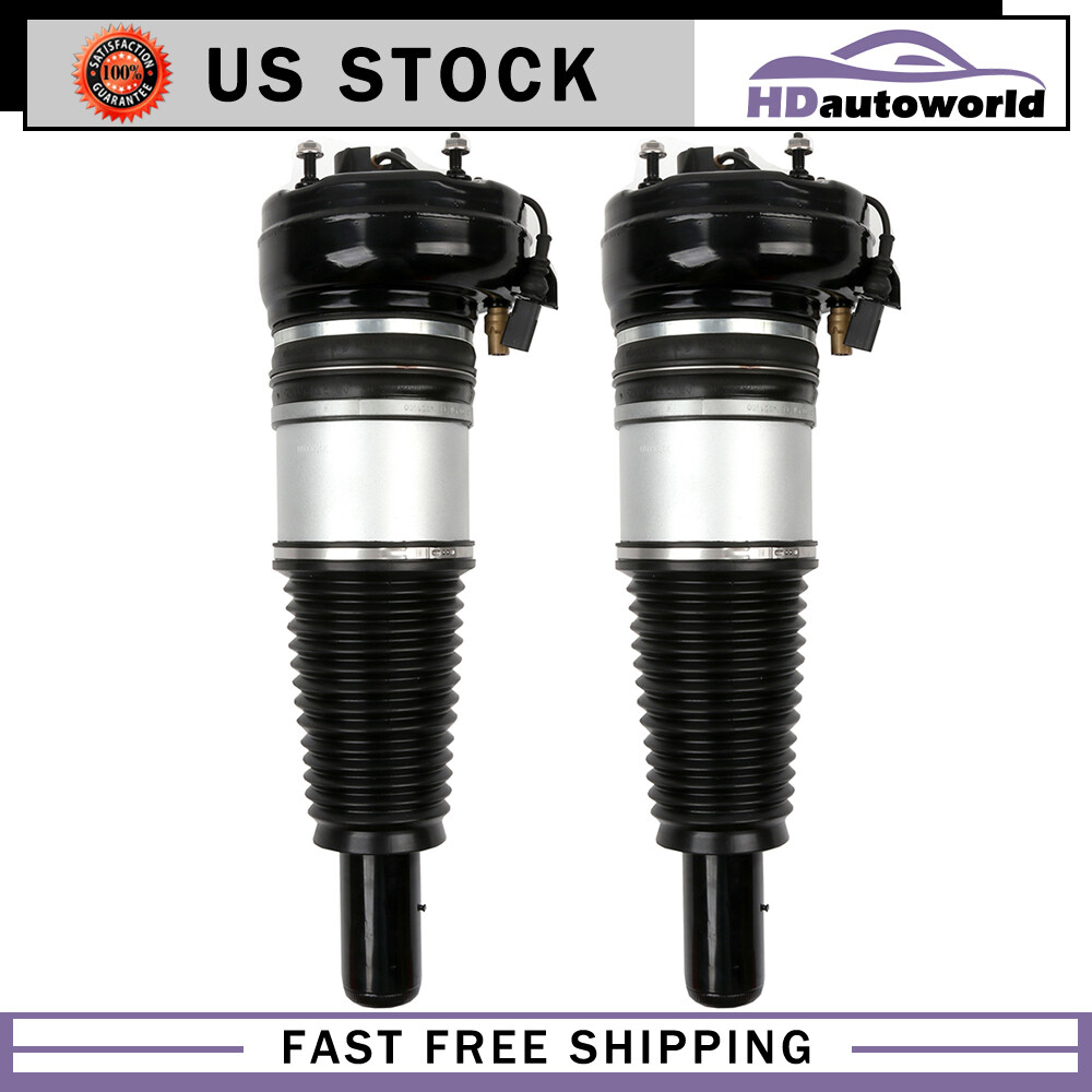 2X Front Air Suspension Struts For Audi A6 S7 A7 A8 D4 Bentley Mulsanne 2010-18