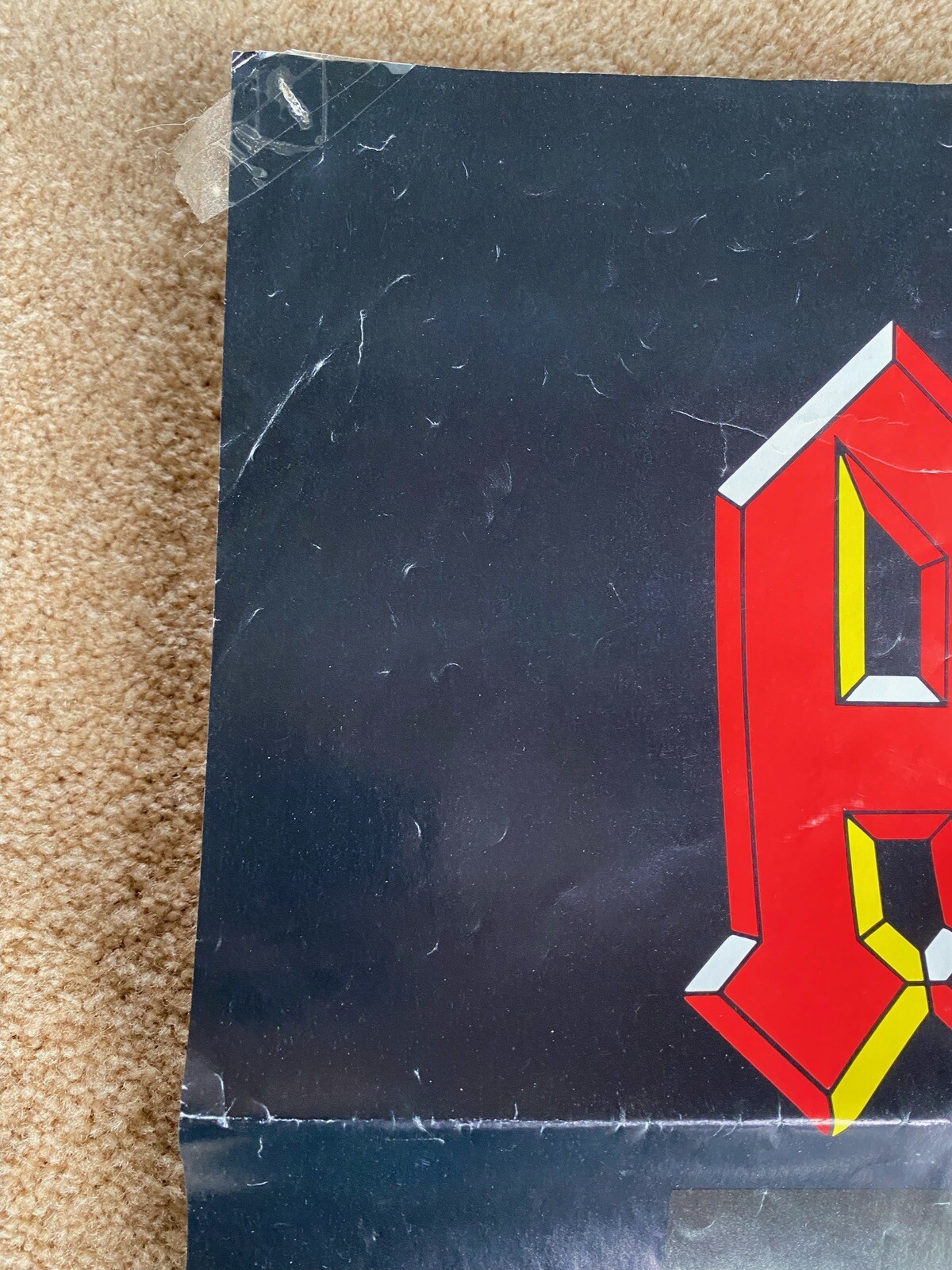 RARE AC/DC ARE YOU READY 1990 VINTAGE ORIGINAL MUSIC PROMO POSTER eBay