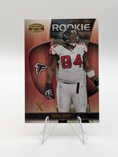 Peria Jerry 2009 Donruss Gridiron Gear Gold X's SP /100 RC #181 Falcons