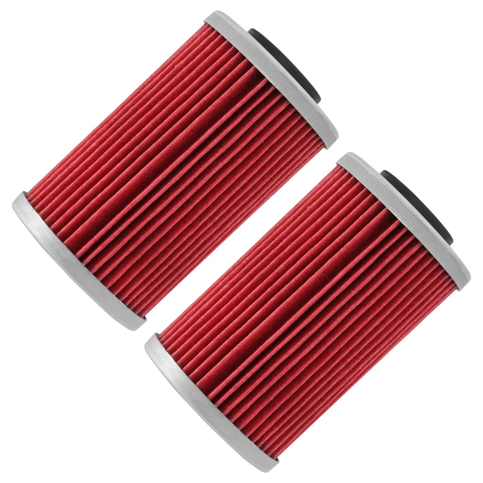 Paquete de 2 filtros de aceite para Polaris Outlaw 450 MXR S 525 IRS 2X4 2008-2011 Foto 4 de 4