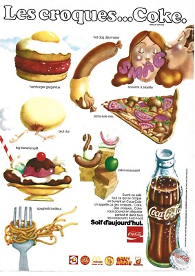COCO-COLA ADVERTISING / The croques... Coke.