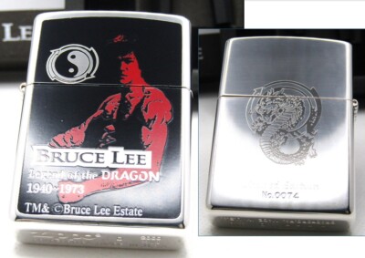 Zippo BRUCE LEE 25th Anniversary BLACK/GOLD No.2932 ジッポー