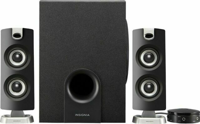 Insignia NS-PSB4721 Bluetooth Speaker System (3-Piece