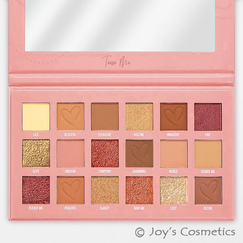 1 BEAUTY CREATIONS Tease Me Shadow Palette - 18 colors ""BC - E18T"" Joy's